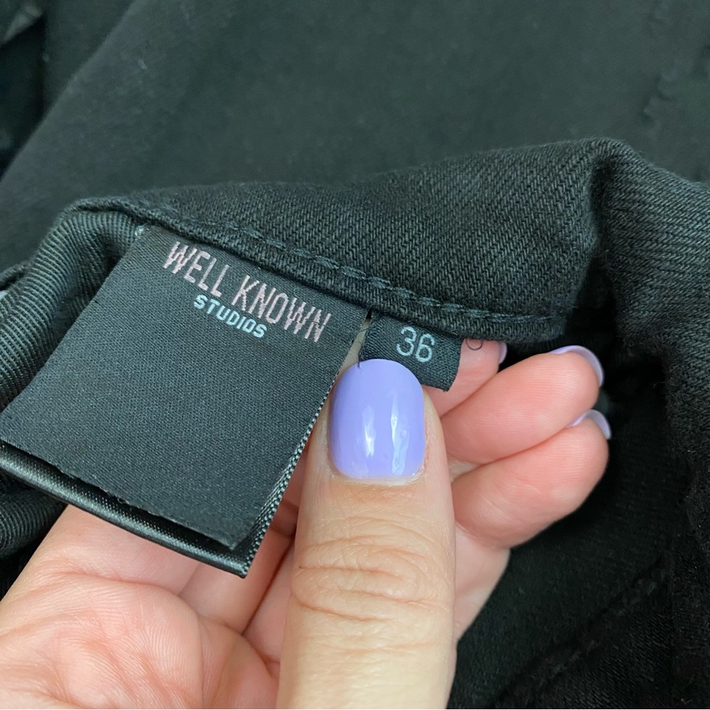 Well Known Studios The Dean Street Slim‎ Fit Jeans Black 36 - Picture 6 of 10